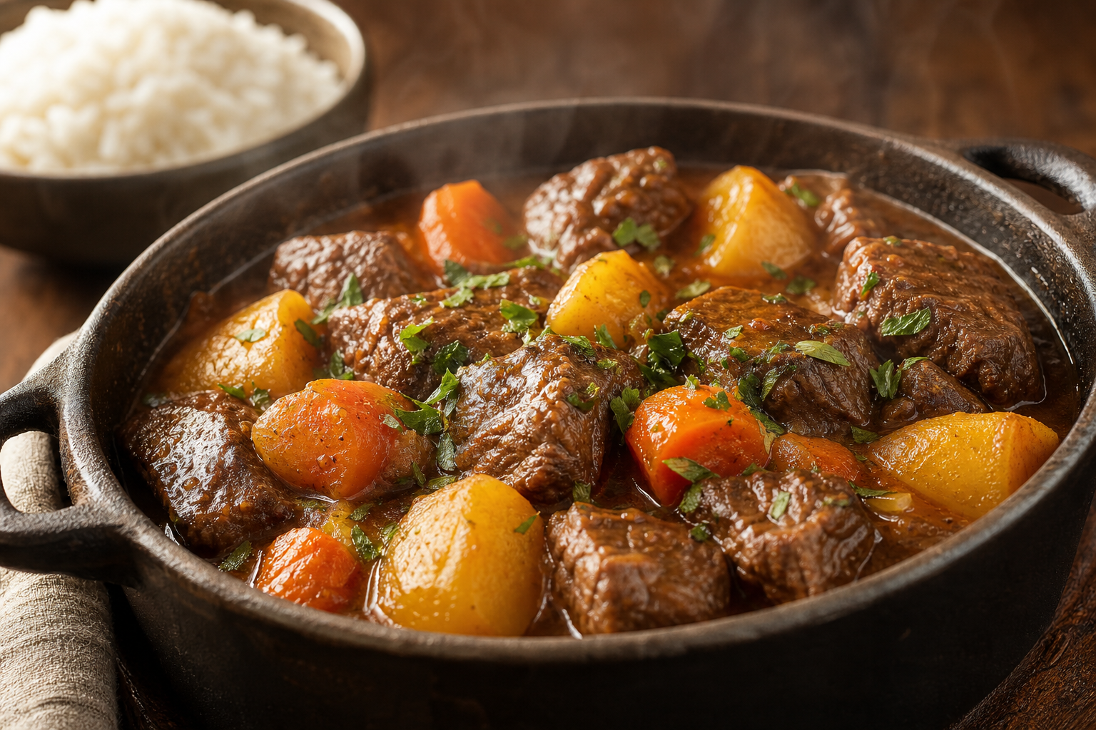 E-book: Carne de panela com batata e cenoura