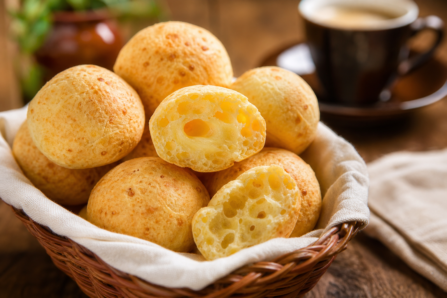 E-book: Pão de queijo de liquidificador fácil