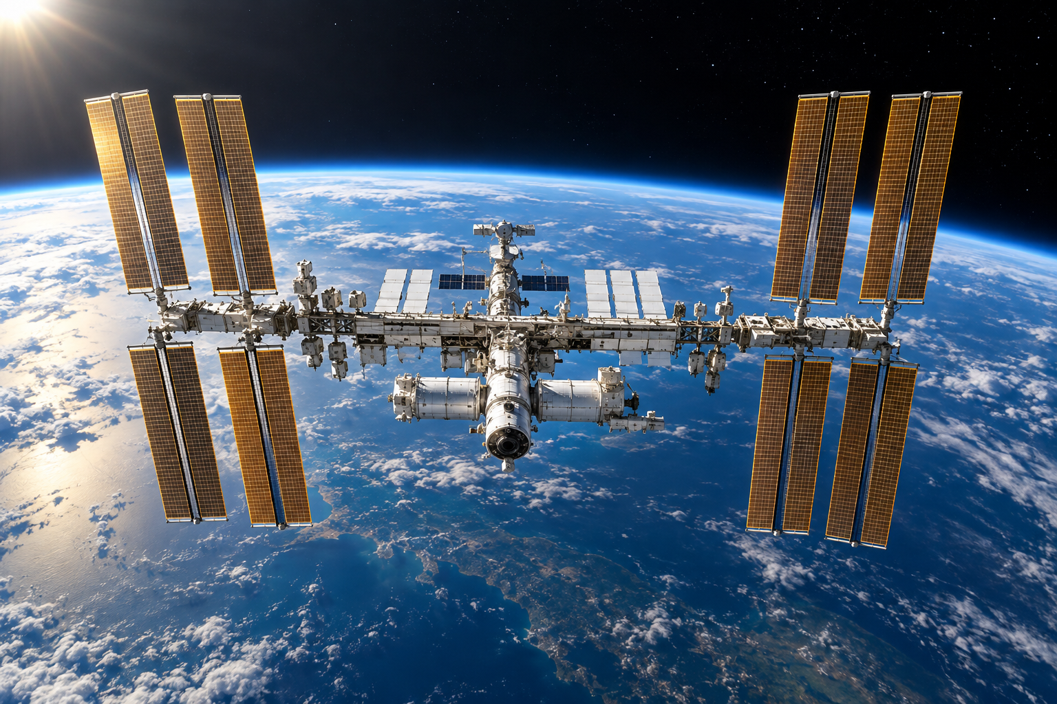 Imagem de capa: A Importância da Estação Espacial Internacional (ISS) para a Ciência e Tecnologia